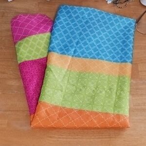 Colorful Geometric Shower Curtain